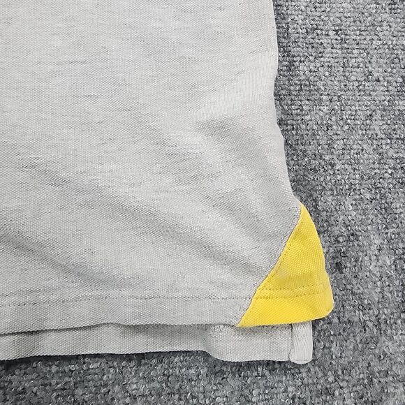 Vintage Eddie Bauer Shirt Mens Large Blue Gray EBTEK 1/4 Zip Polo Short Sleeve - Picture 13 of 16